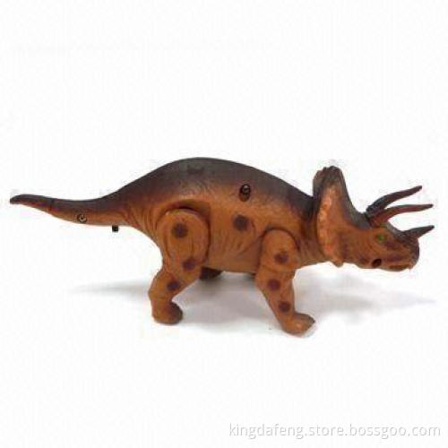 Plastic Dinosaur, Turn on the Switch, It will Move Forward and Make a Noise